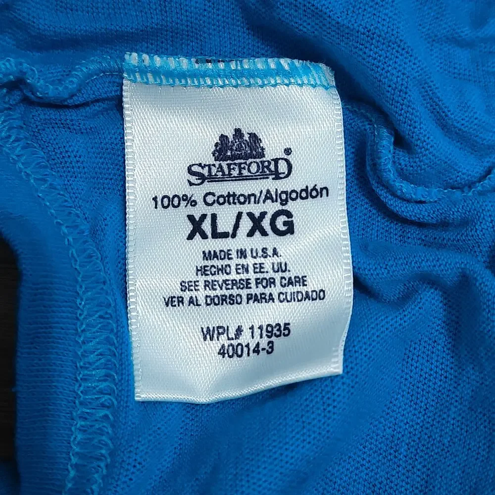 Vintage Stafford Cotton Briefs Mens Multicolor Made in USA Xlarge